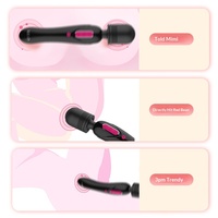 Vibrateur double tête pour masturbation féminine, rechargeable par USB, puissant, silencieux, avec 10 niveaux de fréquence
