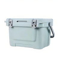 Glacière portable 27L de style ferme moderne pour bar extérieur et patio, avec impression personnalisée, idéale pour les fêtes