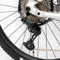 Vélo de montagne électrique à suspension intégrale, moteur central, 12 vitesses, cadre Enduro AL6061-T6, batterie lithium 48V 500W