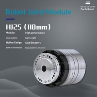 Module de joint robotique HJ25, servomoteur intégré creux à double codage, réducteur harmonique, bras robotique exosquelette, couple de 91 Nm, étanche