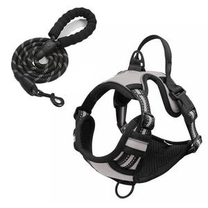 Juego de arnés para perros de cobertura completa de 360 grados, nailon ligero, de tamaño a la moda XL correa de pecho, correa para perros lavable cómoda para caminar - Product Image 6