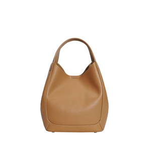 Sac seau grande capacité pour femme en cuir véritable haut <span class=keywords><strong>de</strong></span> gamme, modèle panier, personnalisable ODM/OEM, nouvelle collection 2026 - Product Image 4