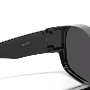 2025 New Arrival Fit Over Kính mát người đàn ông vuông khung quá khổ UV400 phân cực biểu tượng tùy chỉnh Flip-up Bìa Over Kính mát 2025 - Product Image 6