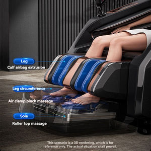 KI-gesteuerter <span class=keywords><strong>4D</strong></span> Elektrischer Relaxsessel Luxuriöser Zero-Gravity Ganzkörper-Massagesessel Automatisch Verstellbar mit <span class=keywords><strong>4D</strong></span>-Massagetechnologie und Musikfunktion - Product Image 3