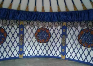 Yurta de 6 Metros, Yurtas Mongolas de Lona, Yurta de Lujo para Invierno, Carpa de Acero y Madera - Product Image 5