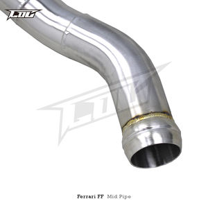 BK X Mid Pipes para Ferrari <span class=keywords><strong>FF</strong></span> 6.3L <span class=keywords><strong>V12</strong></span> 2011-2016 Sistema de escape de coche de carreras de acero inoxidable - Product Image 2
