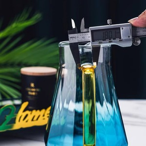 Jarra de agua fría con diseño de diamante, de vidrio de borosilicato de alta resistencia al calor, para uso doméstico. - Product Image 3