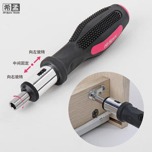 Jeu de tournevis multifonction haute performance 6,3 mm en acier inoxydable avec poignée à cliquet magnétique à dégagement rapide – Outils de bricolage - Product Image 5