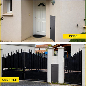 JH-Mech Parcel <strong>Drop</strong> Boxes For Packages Anti-Theft Lockable Package Mail <strong>Drop</strong> <strong>Box</strong> For Outside Porch House Curbside
