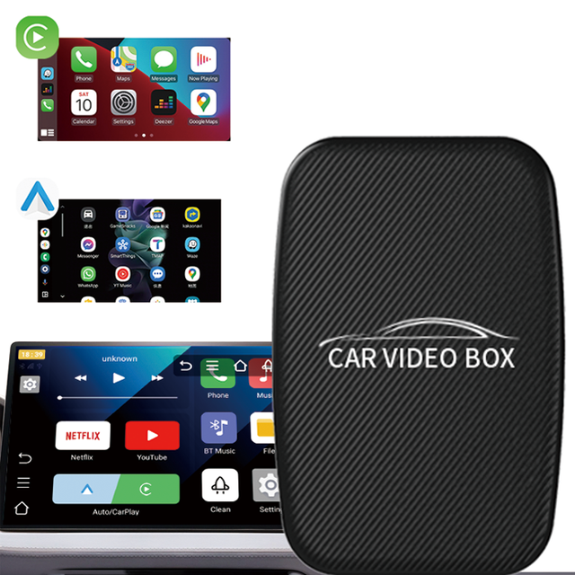 Wireless Carplay Video Box with Netflix & YouTube