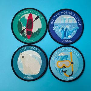 Patch brodé chenille 3D haute densité personnalisé thermocollant, badges IAL, patch tissé thermoadhésif pour chapeau et casquette - Product Image 2