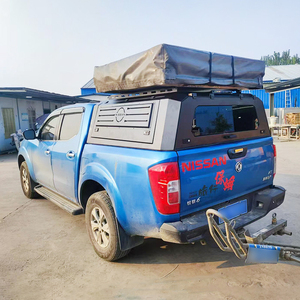 สำหรับ Ford Ranger pickup canopy-ไฟเบอร์กลาส/อัล-มก. ท็อปเปอร์อัลลอยพร้อมฝาปิดสามชั้น - Product Image 3