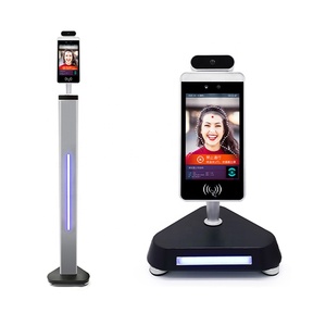 8 "Nhận dạng khuôn mặt nhiệt độ Scanner Tablet thiết bị cửa nhập hệ thống kiểm soát truy cập - Product Image 1