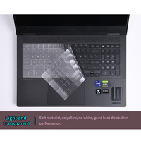 Kulit Keyboard TPU tahan air, penutup pelindung Laptop HP untuk MacBook Keyboard versi bahasa Inggris