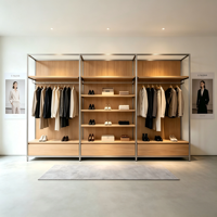 Rak Pakaian Modern Rak Display Pakaian Modern Rak Pakaian Kelas Atas Furnitur Display