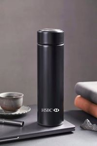 Idée promotionnelle de luxe pour hommes : Coffret cadeau avec stylo, carnet et thermos, coffret cadeau d'entreprise - Product Image 4