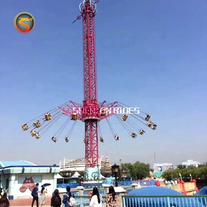 Prix bon marché Free Fall Sky Drop Tower Parc d'attractions Swing Chair Tour volante rotative à vendre - Product Image 6