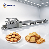 Machine de fabrication de biscuits multifonctionnelle en promotion – Production automatique de biscuits coupés à la filière – Équipement de boulangerie