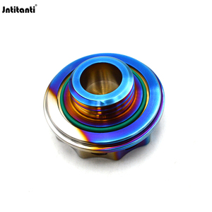 Новая высококачественная крышка масляного бака двигателя Jntitanti из титана Gr.5, размер M35, цвет синий с эффектом обжига, обработанная на ЧПУ, для гоночных автомобилей - Product Image 6