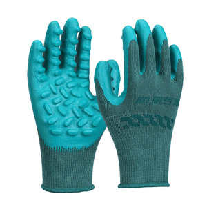 ถุงมือเซฟตี้ซิงหยูเคลือบยางลาเท็กซ์ # ถุงมือป้องกันการลื่นแบบเต็มพื้นผิว 800 ชิ้น ระบายอากาศได้ดี ใช้ได้ทั่วไป - Product Image 1