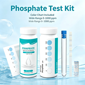 Bandes de test de <span class=keywords><strong>phosphate</strong></span>, bandes de test d'eau à large plage 0-1000 ppm pour la détection du <span class=keywords><strong>phosphate</strong></span>, 50 bandes - Product Image 6