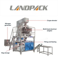 Verpakkingsmachine voor Beef Jerky, Koffiebonen Biltong, Hondenvoer, Gedroogd Fruit, Aardbeien, Voorgemaakte Pouch Doypack Verpakkingen