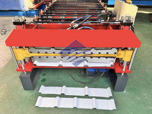 เครื่องขึ้นรูปกระเบื้องปูพื้นแบบโค้งเย็นสองชั้นพร้อมดีไซน์กันลื่น - Product Image 3