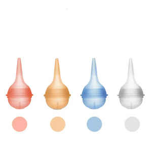 नासिका म्यूकस और मल को साफ करने के लिए नवजात शिशुओं के लिए कस्टम लोगो सरल मैनुअल सिलिकॉन नाक कैनुला - Product Image 4