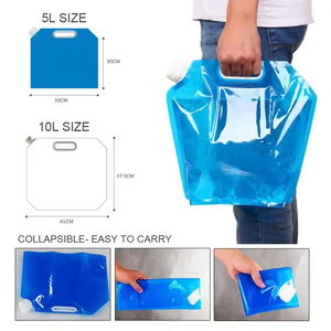 Sac d'<span class=keywords><strong>eau</strong></span> pliable haute capacité pour extérieur, en PE, sans goût, avec joint de sécurité, léger, pour <span class=keywords><strong>eau</strong></span> potable – Vente chaude - Product Image 3