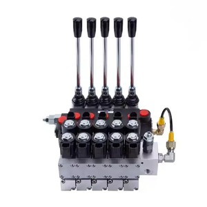 P40 Vannes de commande hydrauliques électriques-hydrauliques de haute qualité 16 Gpm avec télécommande pour tracteur vente en gros - Product Image 2