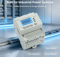 Compteur d'énergie CC sur rail DIN Acrel DJSF1352-RN, entrée CC 0-1000V, Modbus-RTU, précision classe 0.5 pour tour de télécommunication/chargeur de VE