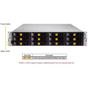 Serveur LA26AC12-R920LP1 avec processeur AMD EPYC 7543 et contrôleur RAID LSI 9460-8i2g, modèle 2026, en promotion - Product Image 4