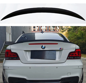 Spoiler Posteriore in ABS per <span class=keywords><strong>BMW</strong></span> <span class=keywords><strong>Serie</strong></span> <span class=keywords><strong>1</strong></span> E82 Stile MP 1M Coupé 2007 - 2013 Accessori Decorativi per Bagagliaio - Product Image 5
