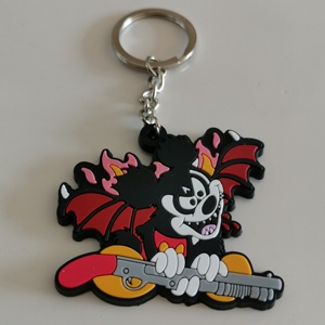 Customized Promotional Cute Soft PVC Rubber Key Ring Key Chain <strong>Keychain</strong>, Rubber <strong>Keyring</strong>, <strong>Silicone</strong> Key Chain - Product Image 4