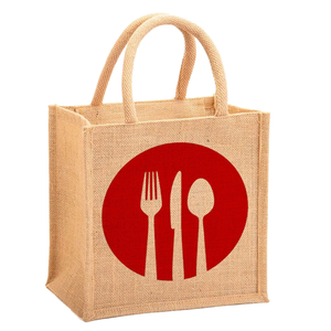 Bolsas de Yute Personalizadas con Asas de Tela, Reutilizables para Compras y Promociones, para Pedidos al por Mayor - Product Image 3