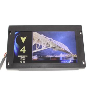 Panel de Pantalla LCD TFT de 7 Pulgadas Monarch New Era para Montaje en Panel de Cabina de Ascensor, Pantalla LED - Product Image 1