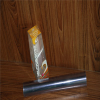Rouleau de feuille de plastique Transparent brillant PET imprimable 0.5 0.8 1 1.5mm d'épaisseur pour boîte pliante Service de coupe personnalisé