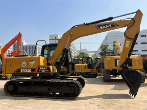 รถขุดไฮดรอลิกมือสอง SANY 135C ขนาด 13 ตัน สำหรับขุดร่องปลูกในสวนผลไม้ โครงสร้างแข็งแรง ทนทาน ใช้ได้กับทุกสภาพพื้นผิว - Product Image 3