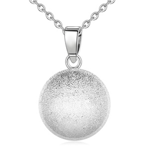 <span class=keywords><strong>Argento</strong></span> placcato commercio all'ingrosso di pancia di <span class=keywords><strong>gravidanza</strong></span> suono bola sfera di armonia del pendente della <span class=keywords><strong>collana</strong></span> - Product Image 6