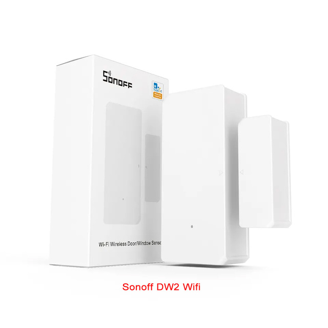SONOFF DW2 Smart WiFi Door/Window Sensor Wireless Door Window Alarm Sensor For Home Security System