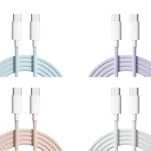 X904 1M 2M 60W Bện Sạc Cáp Loại C Để Loại C Cho iPhone 15 Nhanh Chóng Sạc Cáp Dữ Liệu Cho iPhone 15 Pro Max USB C Cáp - Product Image 6