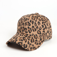 Nueva Gorra de Béisbol con Visera Curva y Estampado de Vaca de Dibujos Animados, Gorra con Visera Rígida y Estampado de Leopardo para Hombres y Mujeres, Gorra de Sol Moderna