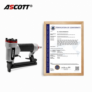 Pistola de grapas neumática <span class=keywords><strong>para</strong></span> tapicería ASCOTT 1013J 20GA, herramienta de fijación <span class=keywords><strong>para</strong></span> marcos de muebles, grapadora de colchones inflables con corona de 7/16 pulgadas - Product Image 5