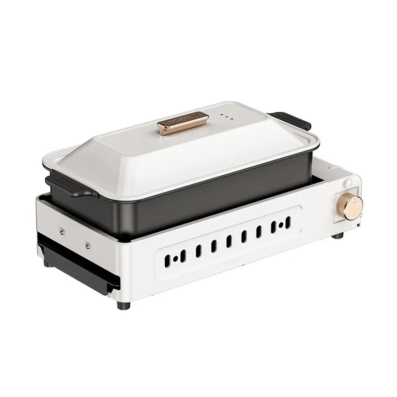 DL barbecue domestique de haute qualité petit mini gril électrique sans fumée de table intérieure multifonction très efficace