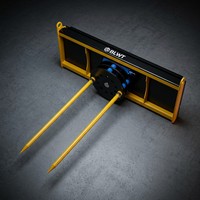 Fourche à balles rotative à 360 degrés avec pompe hydraulique, fourche à ensilage, attache rapide universelle pour mini-chargeuse et chargeuse compacte, BLWT Duty