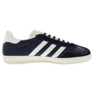 Chaussures Adidas Gazelle pour homme, noir, crème, blanc, or métallisé, style basketball d'intérieur en cuir - Product Image 2