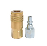 Raccords pneumatiques personnalisés interchangeables de type américain Aro Parker 210 NPT 1/4 filetage mâle en laiton 250 PSI -20°C