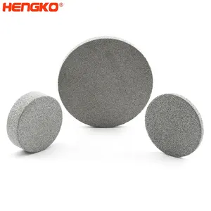 Customized Microns Sintered Porous Metal Brass Bronze 316L Powder Stainless Steel Disk Filter