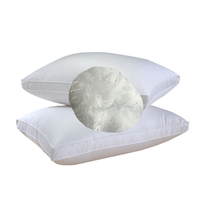 Microfibre de polyester vierge super fine 0,9D, 64 mm, siliconée, pour doudoune et couette d'hiver, offrant une grande solidité