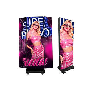Full-Color P2.5 P1.86 P1.5 LED <b>Display</b> Screen Advertising Trifold LED Poster for Shopping Mall Animation - Product Image 2
